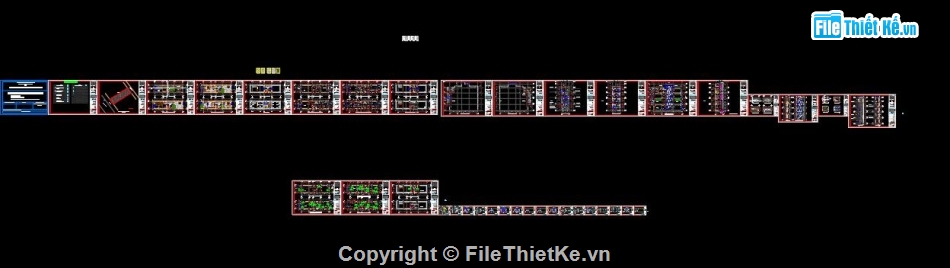 thiết kế nhà phố,mặt bằng nhà phố 5x18.5m,nhà phố 4 tầng,hồ sơ thiết kế file cad